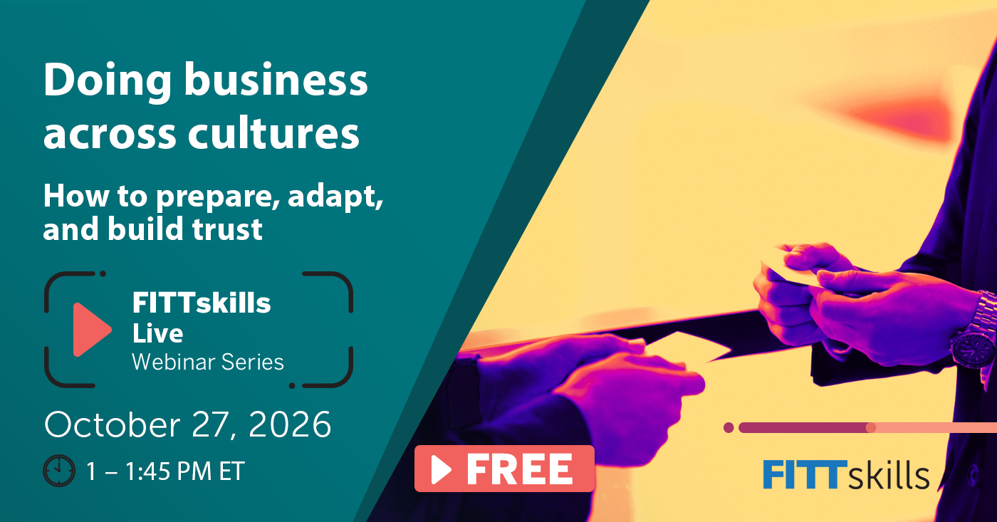 Doing business across cultures: How to prepare, adapt and build trust