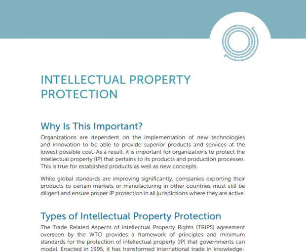 Intellectual Property Protection PDF download screenshot